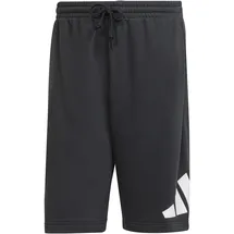 adidas Essentials Big Logo French Terry Kurze Hose Black / White XL