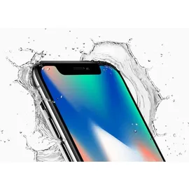 Apple iPhone X 64 GB Silber