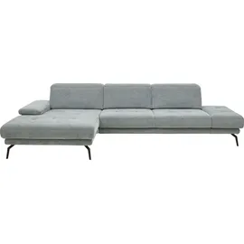 die planbar Eckcouch Polyester L-Form 3-Sitzer Blau