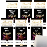 Lindt Excellence 90 % Cacao Edelbitter Schokolade 6x100g Tafel usy Block