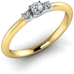 Verlobungsring VR13 585er Gelb-/Weiflgold - 2679