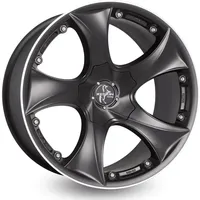 Keskin Wheels Keskin Kt9 matt black lip polish 9x20 ET 30 5/130 Alufelge schwarz