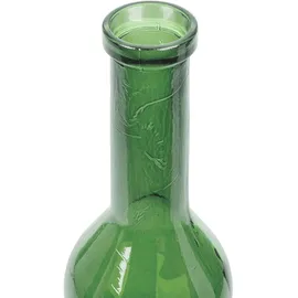 Gilde Vase Balleros aus Glas - bauchige Form - grün - Höhe 75cm x Ø 27cm - Dekovase