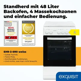 Exquisit EH9-3-090 Weiß