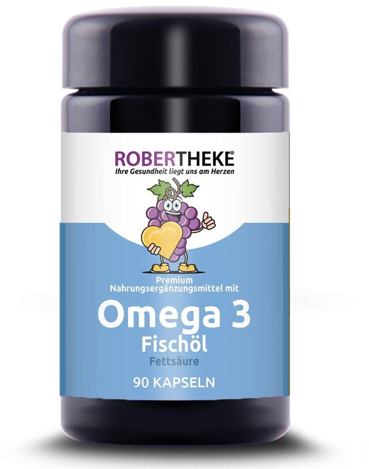 Robertheke Omega 3 Fischöl Kapseln 90 St