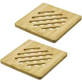 Westmark Untersetzer Tapas + Friends hellbraun 17,0 x 17,0 cm