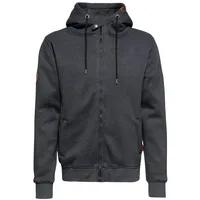 King Kerosin Sweatjacke Grau 3XL