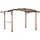 Sunjoy Pavillon Beige Echtholz