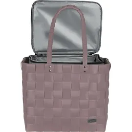 Normani Flechtkorb mit großer Kühltasche 20 l Grün