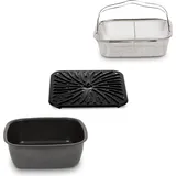 PowerXL MultiCooker - Ersatzinnentopf, Frittierkorb & Grillplatte - Multikocher