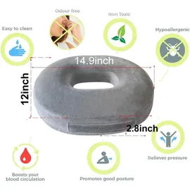 luxuskollektion Hämorrhoiden Donut Sitzkissen Memory-Schaum Steißbein