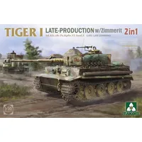 Takom TAK2199 Tiger I Late-Production w/Zimmerit Sd.Kfz.181 Pz.Kpfw.VI Ausf.E Sd.Kfz.181 Pz.Kpfw.VI Ausf.E (Late/L