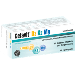 Cefavit D3 K2 Mg 4.000 I.e. Hartkapseln 60 St