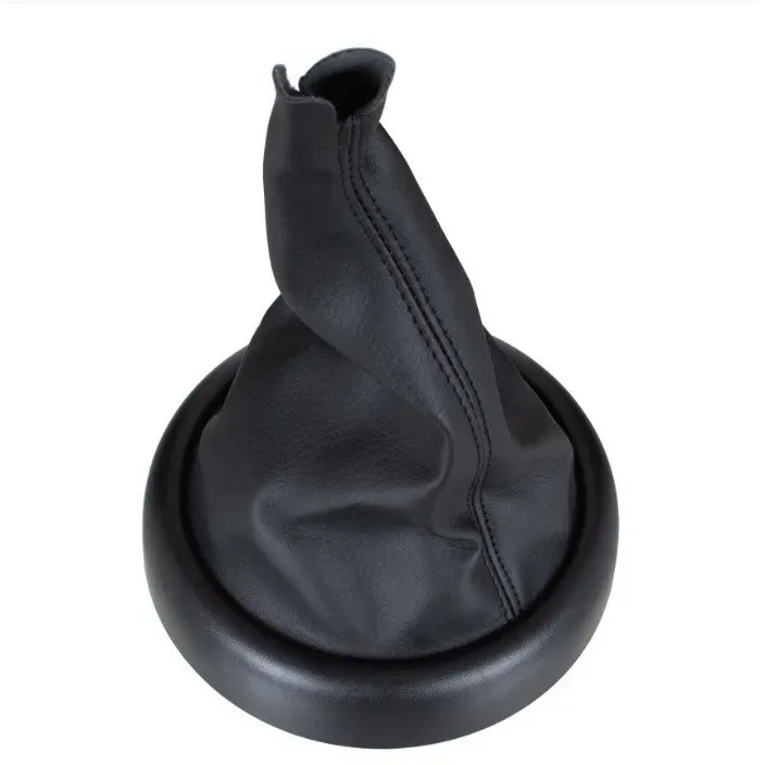 Schalthebelmanschette aus Kunstleder mit Rahmen für MINI Cooper R50 R52 R53 OEM 51167052157 51167131186
