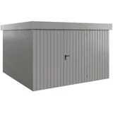 EcoStar Gerätehaus 3,33 x 3,25 m Graualuminium