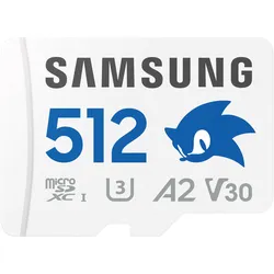 Samsung PRO Plus MB-MD512SA - Sonic the Hedgehog Flash-Speicherkarte (microSDXC-