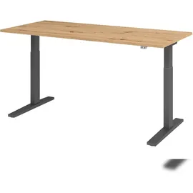 Hammerbacher Schreibtisch XMKA 19 Asteiche / Graphit