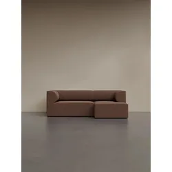 Eave Modular Sofa, 86, 3 Sitzer, Konfiguration 5/6 - Audo Bouclé 06 - Chaise Longue links