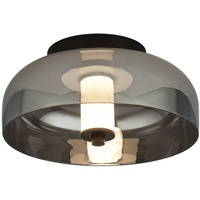 Searchlight LED-Deckenleuchte Frisbee mit Glasschirm