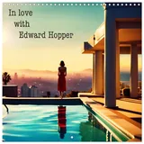 Calvendo In love with Edward Hopper (Wall Calendar 2026 12" × 12 Inch) CALVENDO 12 Month Wall Calendar