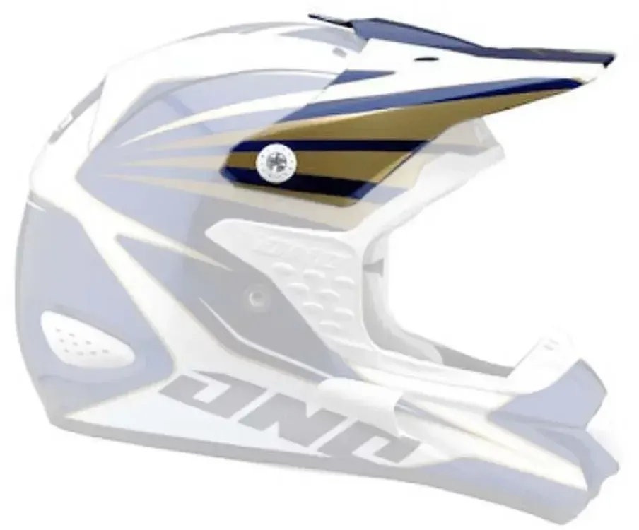 One Industries Trooper Visier - Blue / Gold 07 - One Size