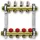 ROTH Heizkreisverteiler HK 8 absperrbar 1" AG mit Durchflussanzeige