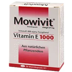 Mowivit Vitamin E 1000 Kapseln