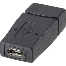 Renkforce USB 2.0 Adapter [1x USB 2.0 Buchse A - 1x USB 2.0 Buchse Micro-B] rf-usba-01