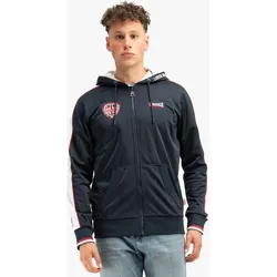 Lonsdale Herren Trainingsjacke mit Kapuze normale Passform STRATHMORE