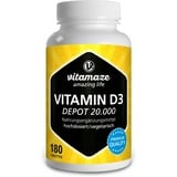 Vitamaze Vitamin D3 20000 IE Depot hochdosiert Tabletten 180 St