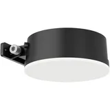 Philips Outdoor Solar Vynce Wandleuchte 1.5W, Tageslichtsensor, rund, schwarz