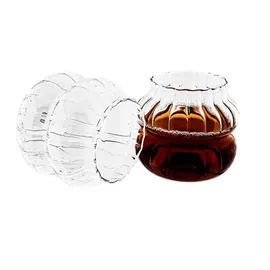 Mulex Gläser-Set aus Borosilikatglas mit Bubble-Riffle-Design 0,35 l 12-tlg.