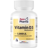 ZeinPharma Vitamin D3 Wochendepot 5000 I.E. Kapseln 90 St.