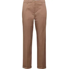 s.Oliver Chinohose mit Turn-up Braun 48
