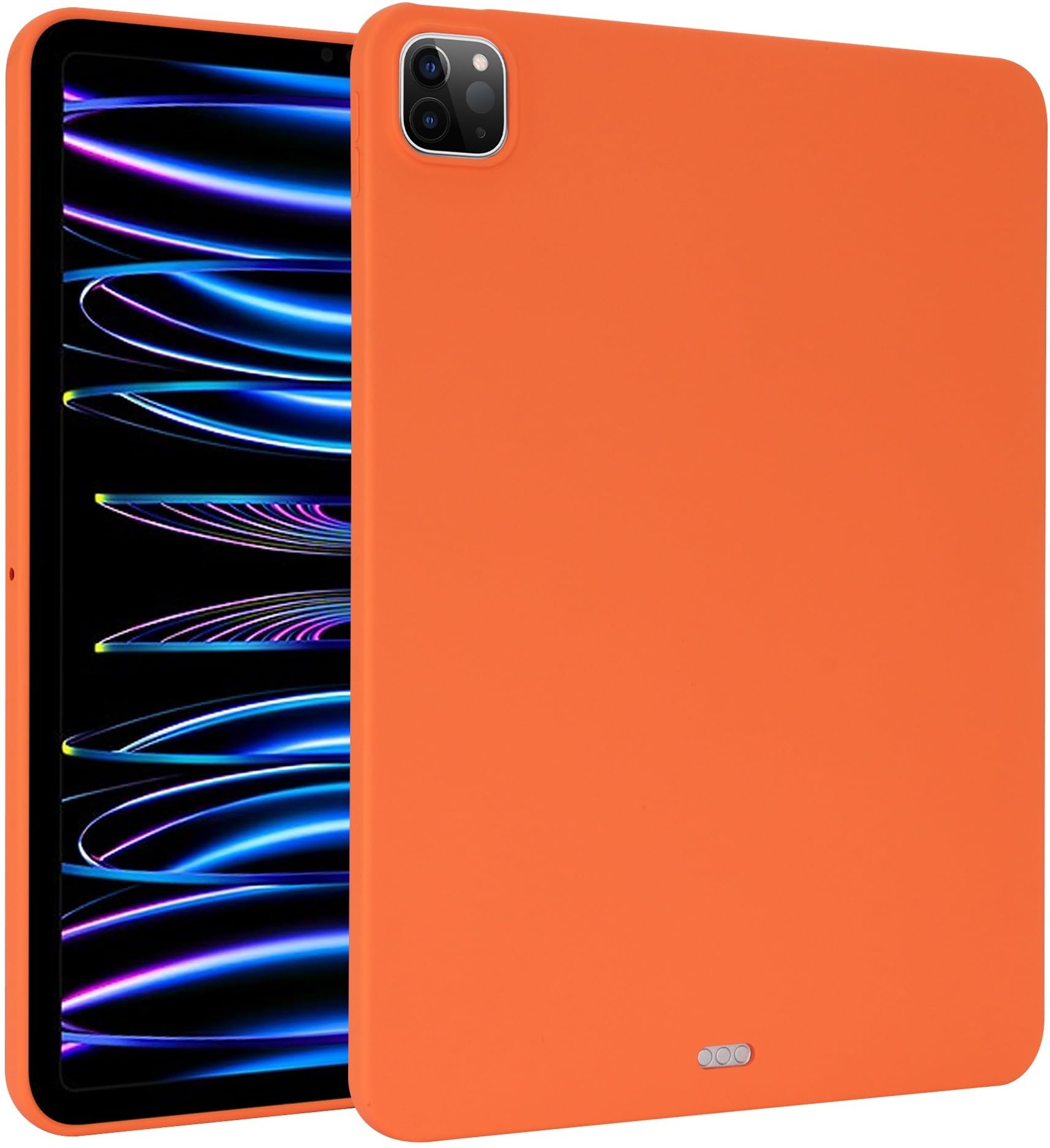 Protective Tablet PC Case Tablet Case Compatible with iPad Mini 6th Generation 2021 8.3 Inch Soft TPU Slim Shockproof Protective Case,Slim Fit Lightweight Smart Cover (Color : Orange)