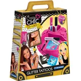 CLEMENTONI Glitzer-Tattoos Schablone