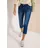 Cecil 3/4 Slim Leg Jeans im Casual Fit mid Blue Used wash 32 - 32W / 22L