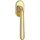 Marchesi Marchesi, Fenstergriff ALT - WIEN - verdeckt geschr., VK 7 x 33 mm, Messing pol.