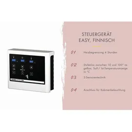 Karibu Hytti 0 inkl. 9 kW Ofen + int. Steuerung