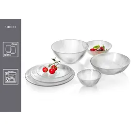 Ritzenhoff & Breker UNICO Transparent/Weiß Ø 25 cm