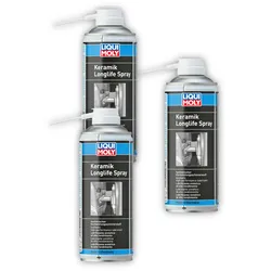 3x 400ml LIQUI MOLY 20971 Schmiermittel PTFE Longlife Spray Fett Spray