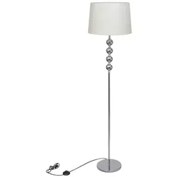 vidaXL Stehlampe Stehleuchte Lampe Leuchte Standleuchte weiß
