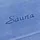 Möve Frottana Sauna Set Pearl 2-TLG Handtücher - 2X 80x200 cm, 100% Baumwolle, Cornflower