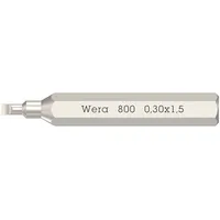 WERA 800 Micro Schlitz-Bit 1.5 mm 1 St.