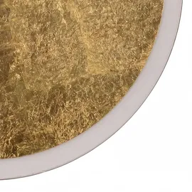 Licht-Erlebnisse Tongstel 1 rund goldfarben/schwarz