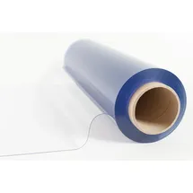 ANKO Planen LKW PVC Plane transparent 0,5mm / 0,8mm Fensterfolie Fensterplane (0,8mm, 1,8m x 1m, ohne Ösen)