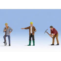 Figurenset Bauarbeiter Modell von Noch 1:45