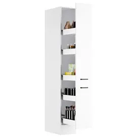 OPTIFIT Apothekerschrank Bonn214 30 x 57,1 x 210 cm Weiß