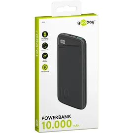 goobay Schnelllade-Powerbank 10.000 mAh (USB-C? PD, QC 3.0)