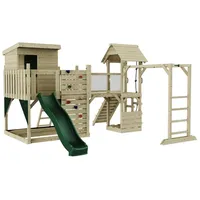 OUTDOORTOYS Spielturm Joost Dunkelgrün